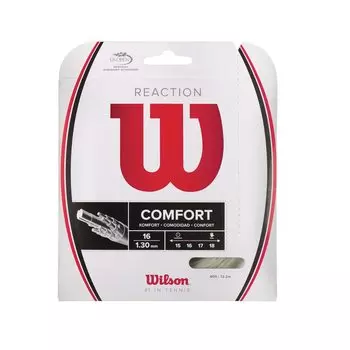 Теннисные струны Wilson Gut REACTION 16 Natural WRZ948200 Wilson
