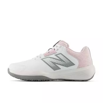 Теннисные туфли 696 v6 O см 2E [New Balance] женские P6(БЕЛЫЙ/РОЗОВЫЙ) +25,5