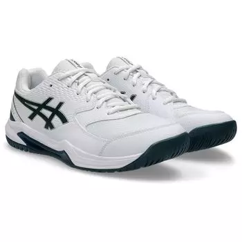 Теннисные туфли 8 1041A408 104 см 2E [ASICS] GEL-DEDICATE мужские (Белый/Саксонский зеленый) 28,0