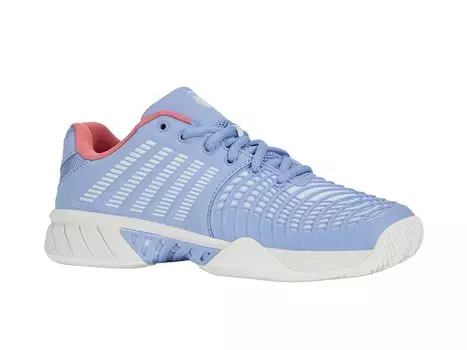 Теннисные туфли DUNLOP Express Light 3 женские для всех кортов, модель 24FW, светло-голубые и розовые, KS98562416BP K-SWISS 23,5 см синий