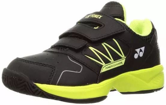Теннисные туфли SHTJRGC Kids Green cm [Yonex] Черный/Лайм (723) 20.0