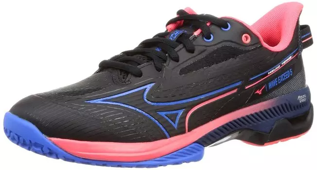 Теннисные туфли Wave Exceed 5 WIDE OC Искусственная трава Корт Клубные мероприятия Легкий игровой корт Мягкий теннисный хард теннисный см 3E [Mizuno] Грунт/Песок