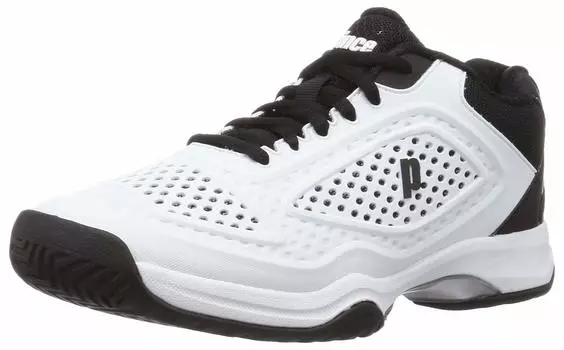 Теннисные туфли WIDE LITE IV AC см [Prince] WHT/BLK (202) 23,0