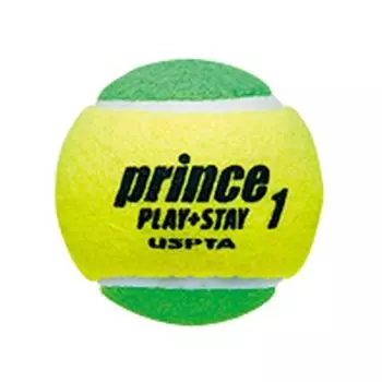 Теннисный мяч Prince Kids Stage 1 Green 7G321 PLAY+STAY (12 Шариков) зелёный