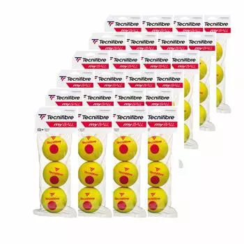 Теннисный мяч Tecnifibre MY BALL Sponge 3 мяча 1 коробка TBCZSP1 жёлтый