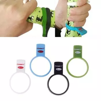 Теннисный тренажер для рук, ручка ракетки, силиконовый изолятор, корректор осанки, спортивный тренировочный аксессуар для улучшения навыков игры в теннис чёрный