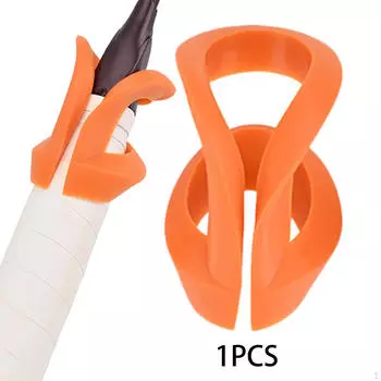 Теннисный тренажер для захвата Бадминтонный тренажер Ручка ракетки Изолятор Весло Коррекция осанки