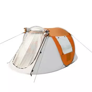 Tenplay 190T Полиэстер Водонепроницаемость Включает Переднюю Полностью 2 Передних и Переднюю Двойную Дверь Сетка Легко для Очень Легко для Кемпинга Цветущая Вишня