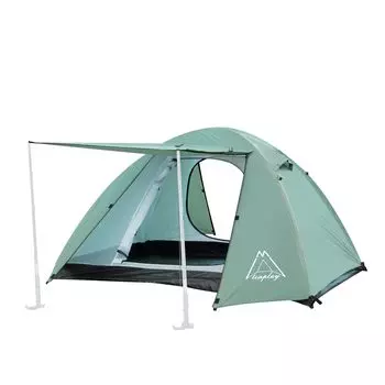 Tenplay Dome 2-местный Mountain Solo Double Алюминиевый Водонепроницаемый Свободный 4 Disaster Передний и задний Передний Двухместный Уличный Solo Easy Mosquito