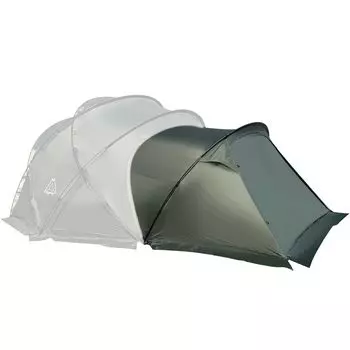 Tenplay Expansion Tent Vestabul Dome Палатка для спальни людей может использоваться Водонепроницаемый и ветрозащитный 70D нейлон 4 сезона алюминиевый столб давление воды
