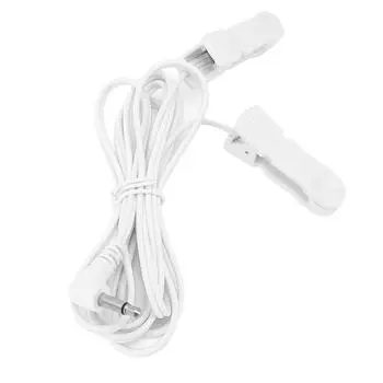 Tens ушной зажим 3,5 мм TENS проводной кабель электродный выводной кабель ушной зажим для TENS блок физиотерапии