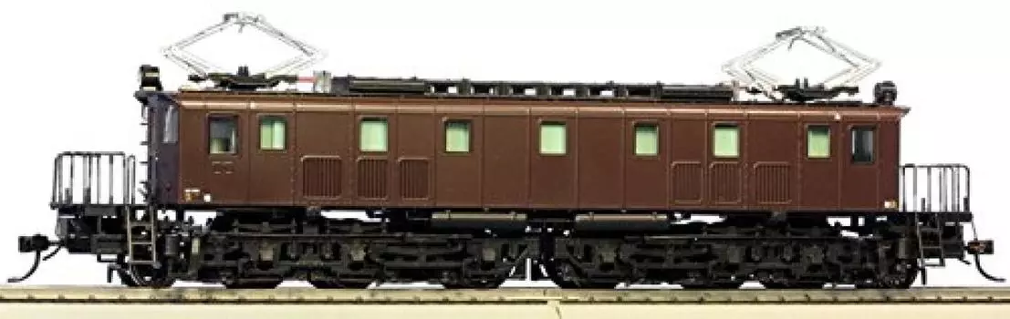 Tenshodo HO gauge 52042 EF10 type Grape color 2 Late type Lightning arrester pantograph rear No.