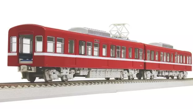 Tenshodo HO gauge Keikyu Серия 1000 первого поколения Поздняя модель Обновленный Промежуточный вагон с номером Четный набор мотор Железнодорожная модель Поезд 65019