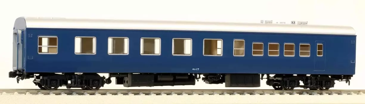 Tenshodo HO gauge Oshi 17 тип 3-я модель Синий 15-й 57075 Железнодорожная модель Пассажирский вагон