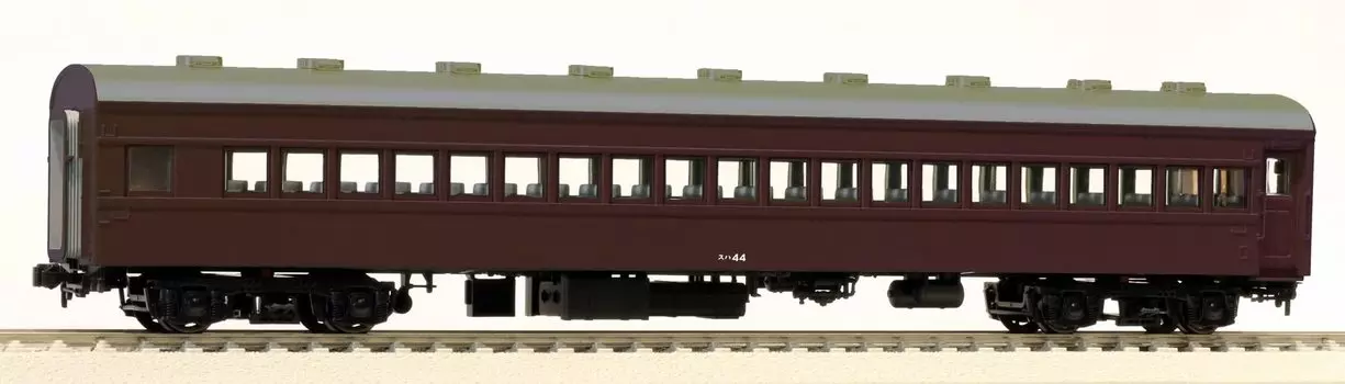 Tenshodo HO gauge Suha 44 тип цвет виноградный 2 57063 Железнодорожная модель пассажирский вагон №