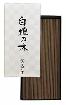 Tenshodo Incense Stick Byakudan Nogi Rose Packing 40g Approx. бежевый