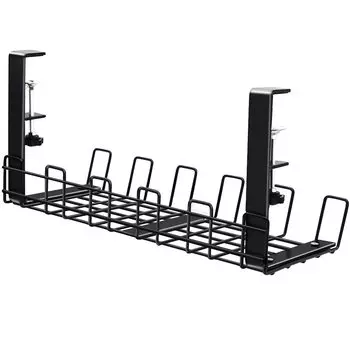 TENSIK сверлильный кабельный лоток под столом скрытый кабельный лоток зажимного типа кабельный органайзер кабельная стойка организация шнура маршрутизатор хранения проводов кабельный лоток стол