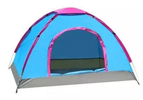 tent blue 1 Pop-up (1 door, person)