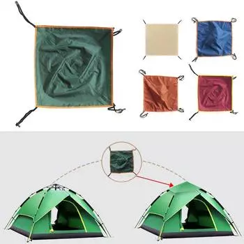 Тент брезентовый тент тентовый навес 210T серебристая ткань с покрытием бежевый