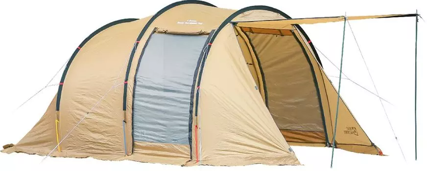 Tent Factory Four Season Tunnel 2-комнатная палатка для 4 человек BE TF-4STU2-NR 435255190(ЧАС)см