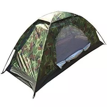 Tent for one camouflage camping solo small disaster emergency person, compact, pattern, tent, tent, tent, prevention, [Outdoor supplies]