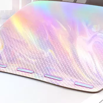 Тент на переднее окно, универсальный складной, простой в установке, теплоизоляционный солнцезащитный козырек для S