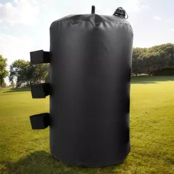 Тентовый мешок для воды, солнцезащитный мешок для воды, ПВХ-утяжелители для палаток, мешки с песком, большая вместимость, ветрозащита для кемпинга на открытом воздухе
