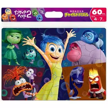 Tenyo 60 Piece Puzzle Различные Чувства Голова Детская (Внутри 2) [Детская головоломка]