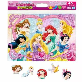 Tenyo Child Disney Princess 40 деталей пазла для антибактериальной очистки Чехол Возраст 3 и старше Пазл, Okinori, Дети, DC-40-079, Пальто, В комплекте,