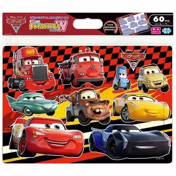 Tenyo Детский пазл Disney Pixar Cars Crossroad We Are 60 деталей пазл для детей Детский пазл W Series антибактериальное покрытие включает в себя чехол для чистки