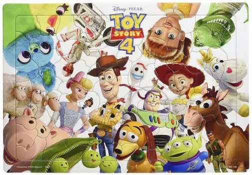 Tenyo Детский пазл Disney TOY STORY 4 Fun Friends 80 деталей пазл для детей Детский пазл W Series антибактериальное покрытие поставляется с чистящим чехлом для