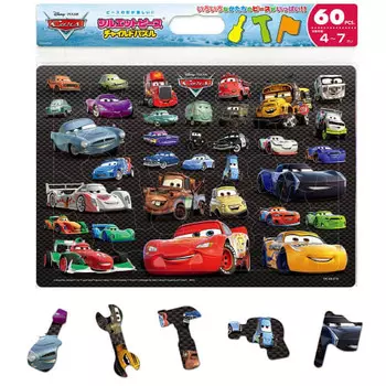 Tenyo Детский пазл из 60 деталей Disney Cars Friends Daishugo! [Детская головоломка]
