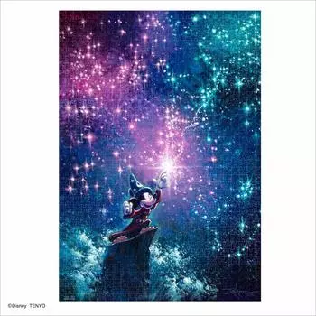 Tenyo in 1000 Piece Jigsaw Puzzle Disney Fantasia Apprentice Special Art Collection with Service Card Included [Made Japan] Sorcerer s (51x73.5cm)
