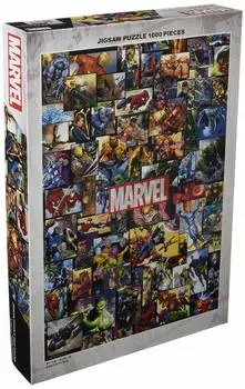 Tenyo в пазле из 1000 деталей Marvel Marvel Universe В комплект входят клей и шпатель. В комплект входит сервисная карта [Сделано в Японии] (51х73,5см) Р-1000-611