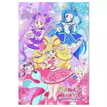 Tenyo in Jigsaw Puzzle Kirakki Ranran Nanakama to Idol 96 Pieces Puzzle for Children Ages [Made Japan] Children s (Kimi Precure) (26x38cm) MK-96-641