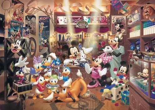 Tenyo из 1000 самых маленьких деталей пазла Disney Magic Shop x В комплект входят клей и шпатель. Сервисная карта прилагается [Сделано в Японии] World s (29,7