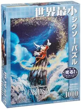Tenyo из 1000 самых маленьких светящихся деталей пазла Disney Fantasia Dream x В комплект входят клей и шпатель. В комплект входит сервисная карта [Сделано в Японии]
