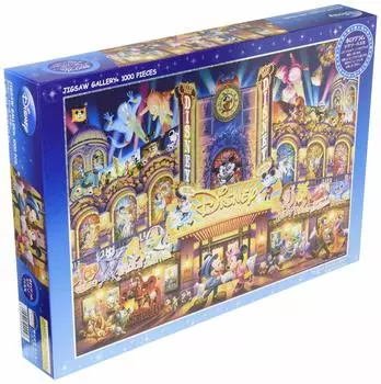 Tenyo Japan Jigsaw Puzzle D-1000-410 Disney Mickey Dream Theater (1000 штук)