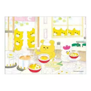 Tenyo [Made in Japan] 108 Piece Jigsaw Puzzle Noraneko Gundan Ramen Shop (18.2x25.7cm) MB-108-132 Comes with glue and spatula Includes service card Pi