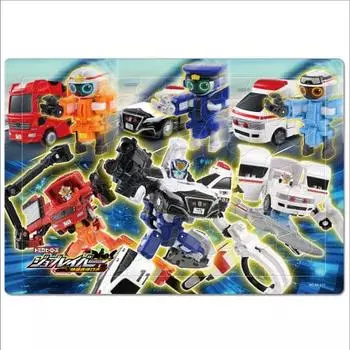 Tenyo [Made in Japan] Child Puzzle Tomica Heroes Job Labor Special Combination!! Job Labor 80 Piece Puzzle for Children MC-80-632 Antibacterial Coat I