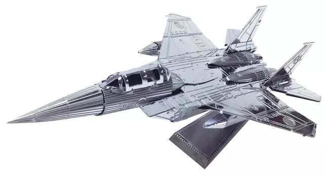 Tenyo Metallic Nano Puzzle Air Force Self-Defense F-15J