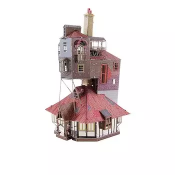 Tenyo Metallic Nano Puzzle Гарри Поттер Скрытое отверстие Материал из нержавеющей стали Не требуется клей Тепловая сверхточная лазерная обработка Ремесленная работа 3D