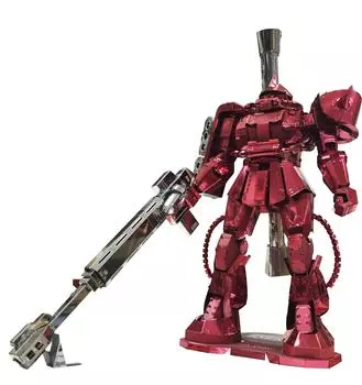 Tenyo Metallic Nano Puzzle Мобильный костюм Gundam Zaku II Материал из нержавеющей стали Не требуется клей Тепловая сверхточная лазерная обработка Ремесленная работа 3D