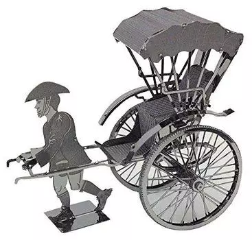 Tenyo Metallic Nano Puzzle Rickshaw