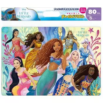 Tenyo Puzzle Disney Ariel and Taisetsu Puzzle 80 Pieces Children s [Child Puzzle]