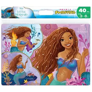Tenyo Puzzle Disney Life in the Sea Little 40 Pieces Children s (The Mermaid) [Child Puzzle]