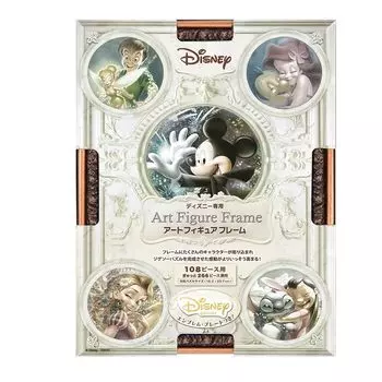 Tenyo Puzzle Frame Disney Exclusive Art Figure Frame для 108 x застежек, подвесная веревка, эмблема Disney, в комплекте детали/бронза (18.2 25.7см) бронзовый