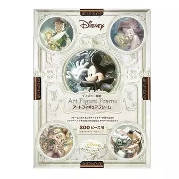 Tenyo Puzzle Frame Disney Exclusive Art Figure Frame для 300 x застежек, подвесная нить, эмблема Disney, пластина, в комплекте детали/бронза (30,5 43см) бронзовый