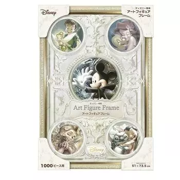 Tenyo Puzzle Frame Disney Exclusive Art Figure Frame для 1000 белых x застежка для подвешивания на веревке Disney Emblem Plate включены детали/жемчужины (51 73,5см)