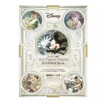 Tenyo Puzzle Frame Disney Exclusive Art Figure Frame для 500 белых x застежка для подвешивания на веревке Disney Emblem Plate включены детали/жемчужина (35 49см)